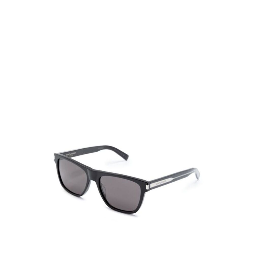 Saint Laurent Black Acetate Women's Sunglasses - Picture 2 of 3